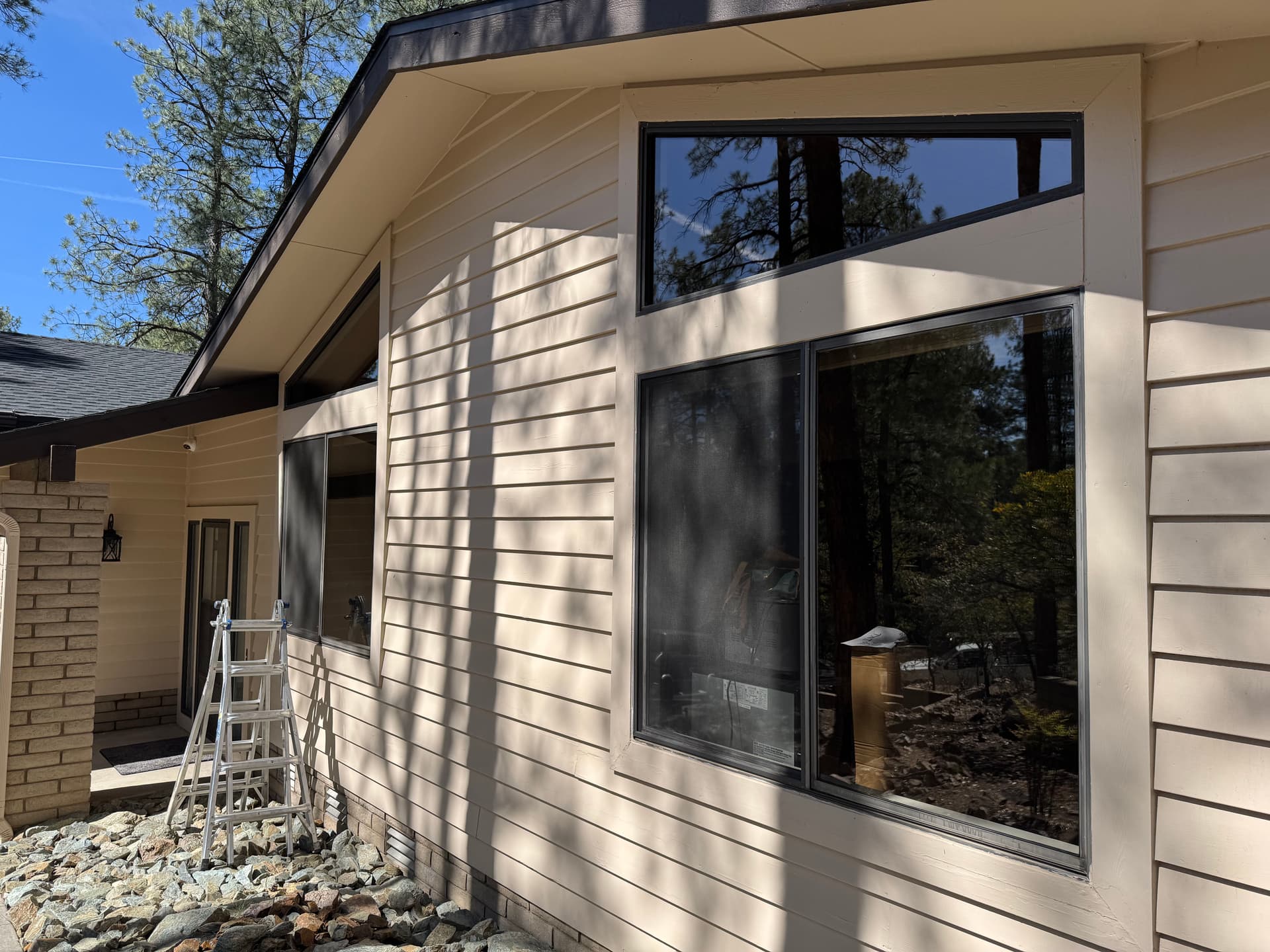 House Wash and Window Cleaning on a Prescott Home image