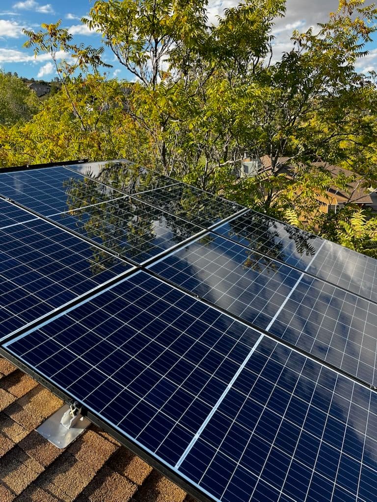 Project Freshly Cleaned Solar Panels in Prescott Valley image