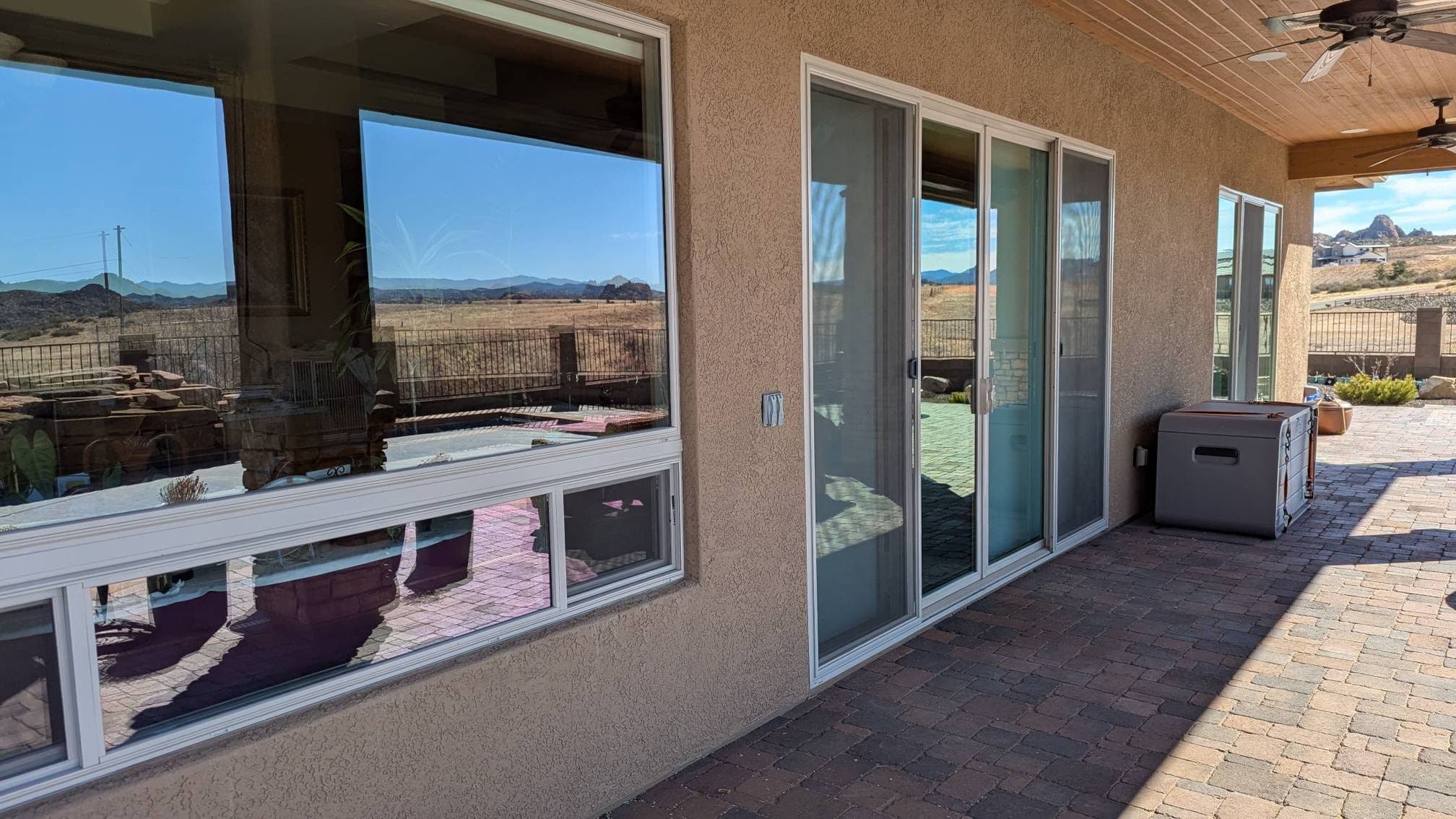 Project Patio Window and Door Cleaning at The Dells image