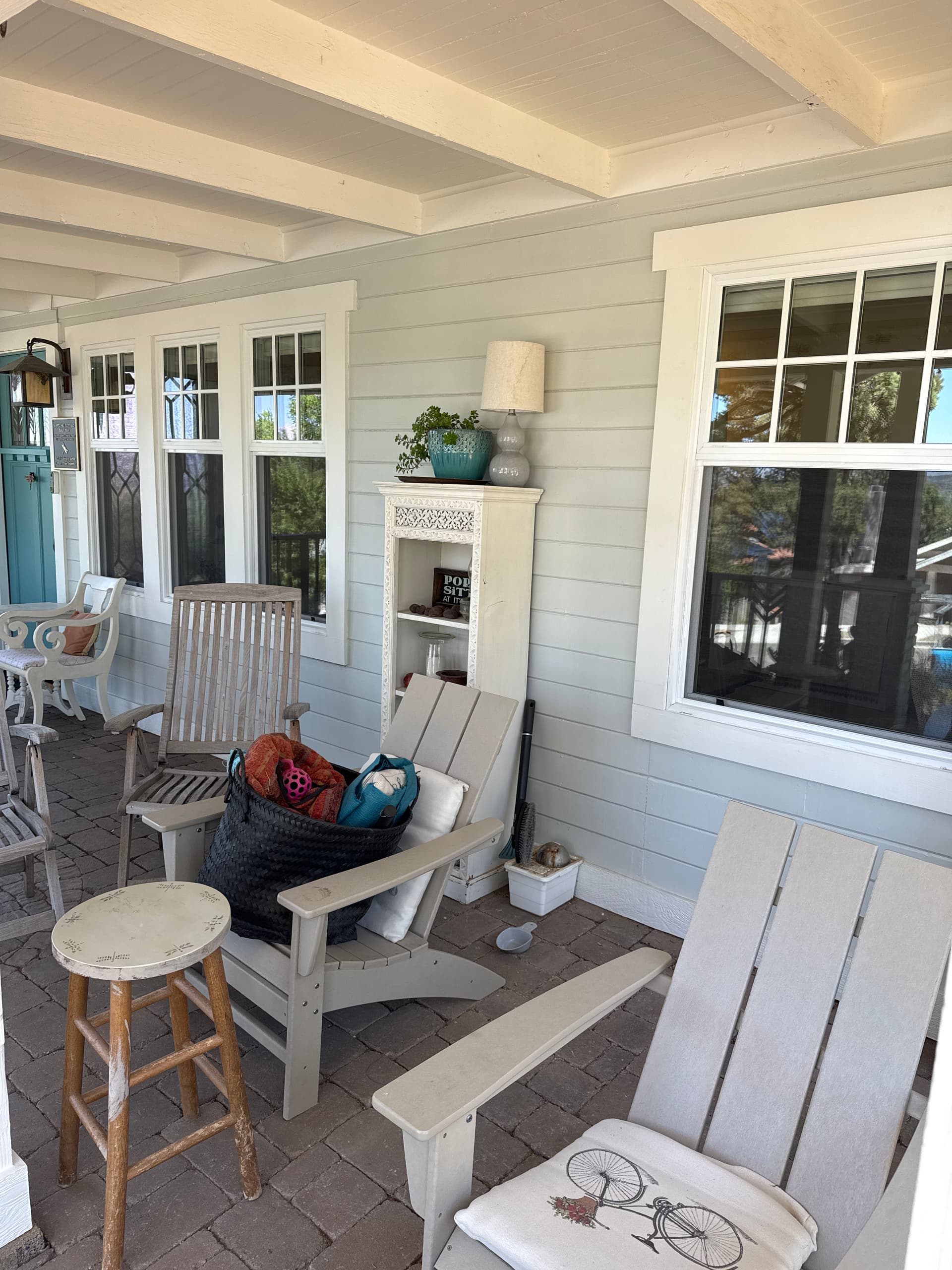 Window Cleaning on a Charming Historic Prescott Porch image