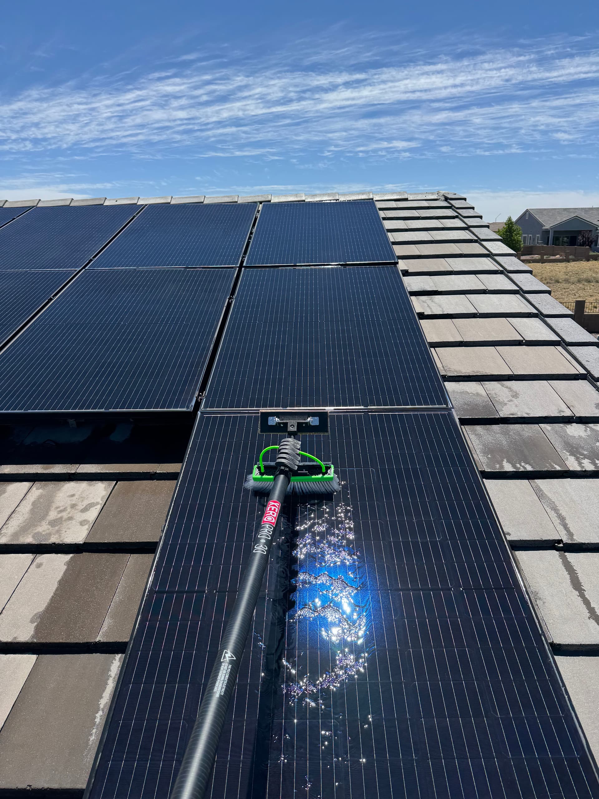 Clean Solar Panels Mean More Power This Summer image