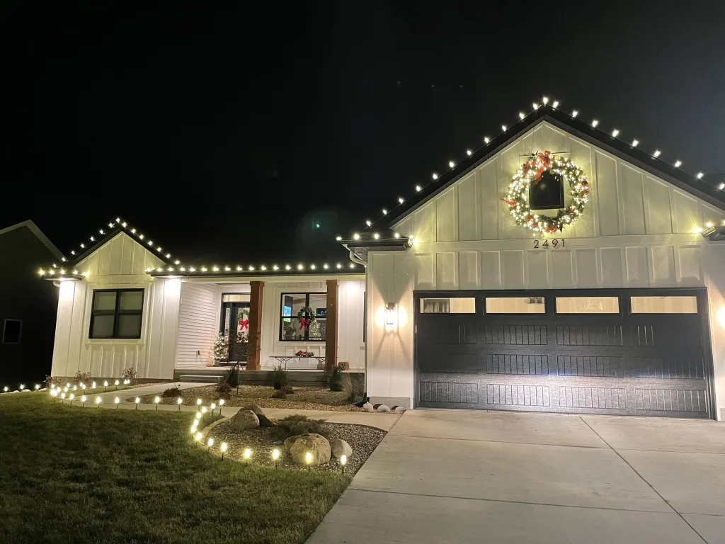 Christmas Light Installation 